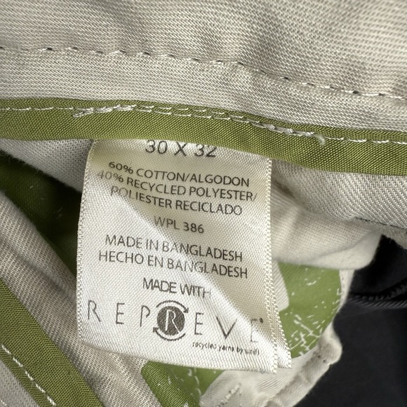 LK Men's Live Comfortable Pants, Size 30x32, Gray, Flat Front , Straight Leg - Picture 4 of 13